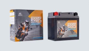 Roots Two Wheeler Battery ROOTS VRLA 9B Batteries Auto Mobile Parts
